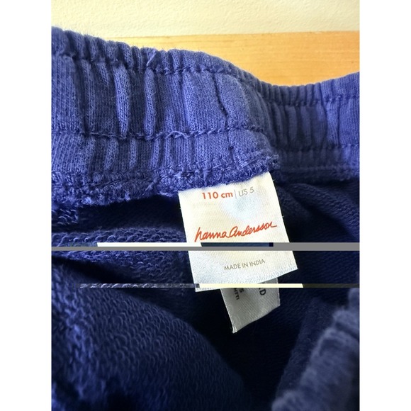 Hanna Andersson Boys Sz 5 Slim Fit French Terry Double Knee Jogger Pants Lot (3) - Picture 14 of 16